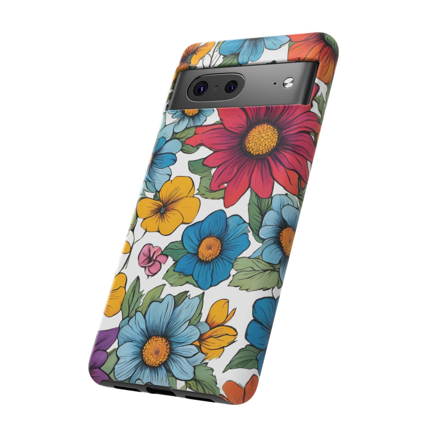 Floral Phone Case - for Apple, Samsung, and Google Phones