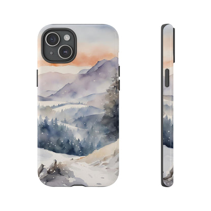 Winter Snowscape Phone Case - for Apple, Samsung, and Google Phones