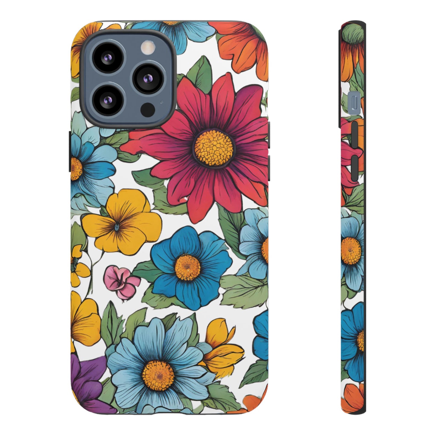 Floral Phone Case - for Apple, Samsung, and Google Phones