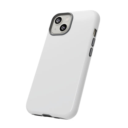 White Phone Case - for Apple, Samsung, and Google Phones