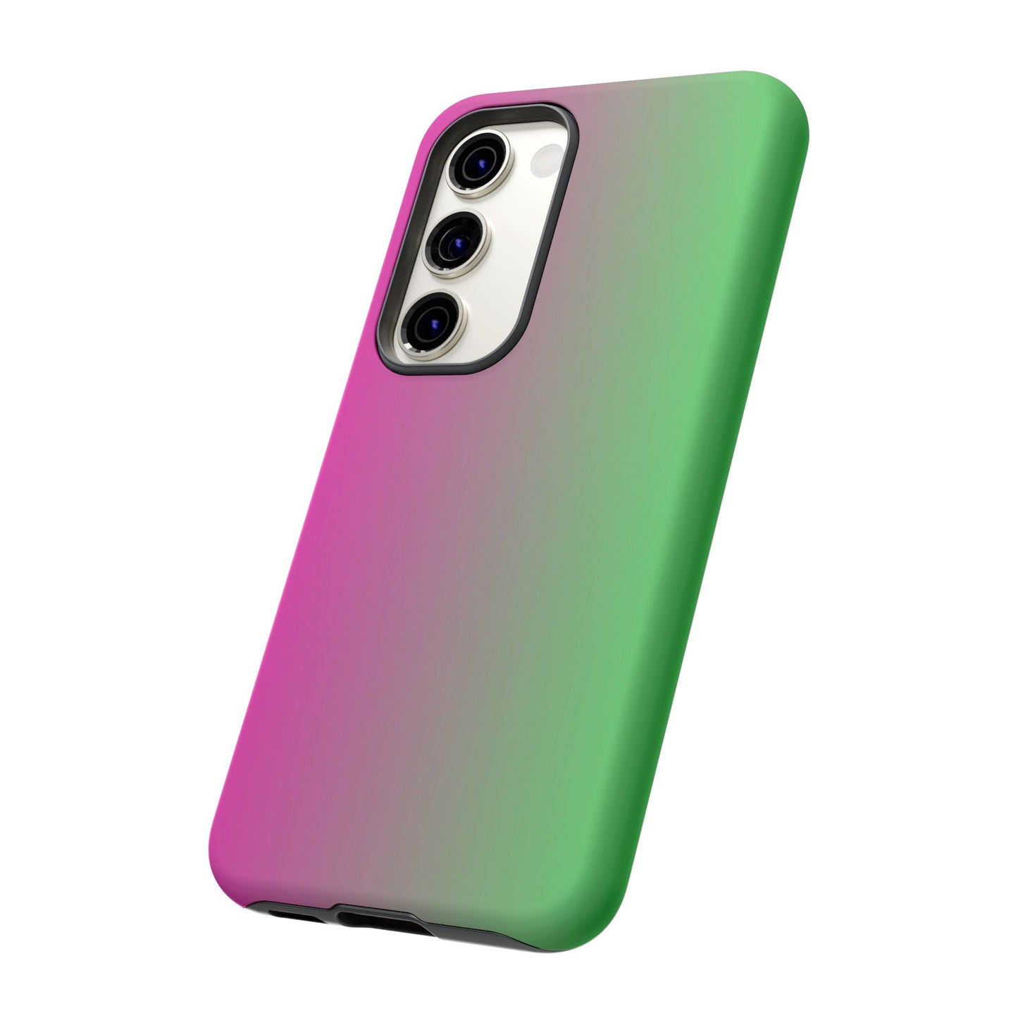 Ombre Pink and Green Phone Case - for Apple, Samsung, and Google Phones