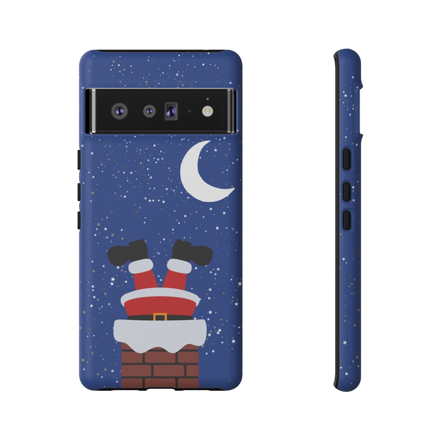 Stuck Santa Phone Case - for Apple, Samsung, and Google Phones