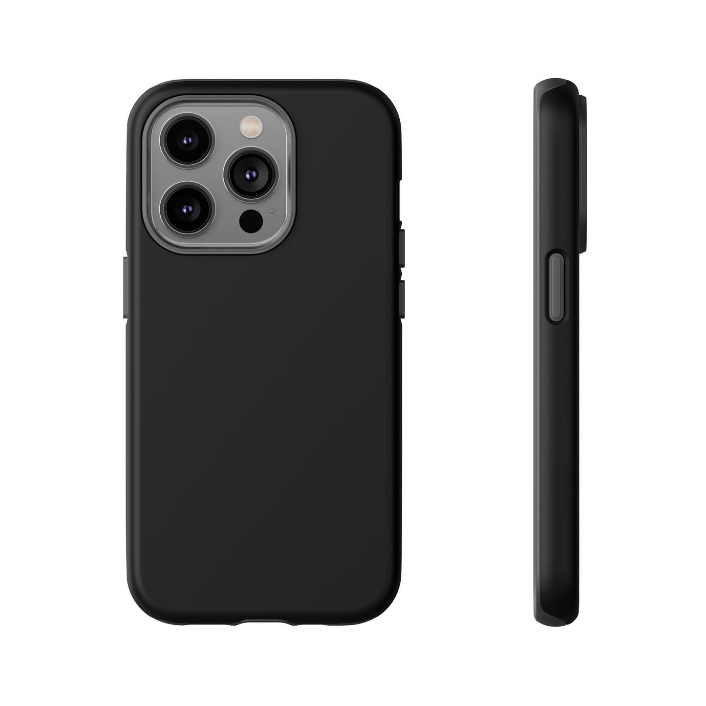 Black Phone Case - for Apple, Samsung, and Google Phones