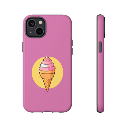 Ice Cream Cone Phone Case - for Apple, Samsung, and Google Phones