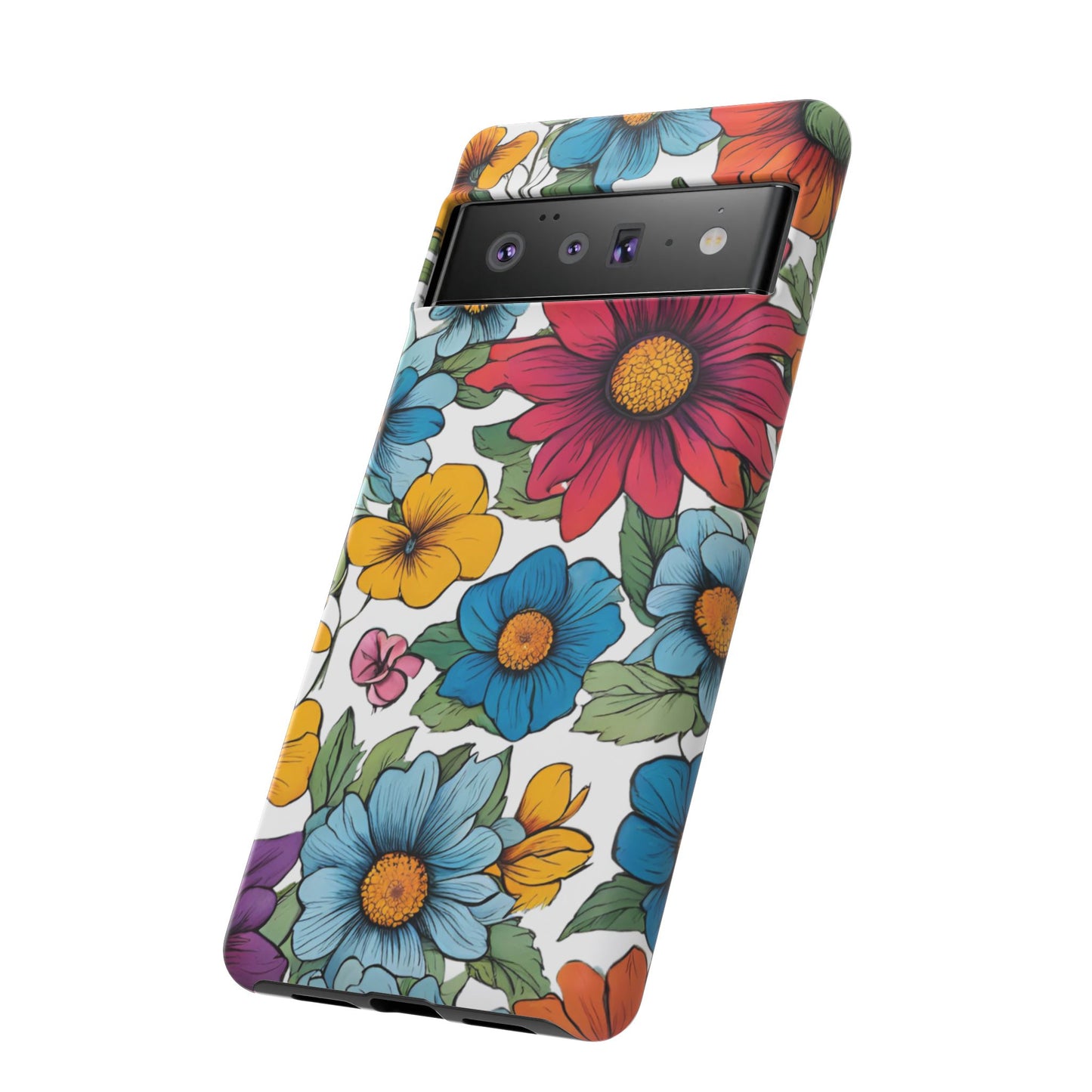 Floral Phone Case - for Apple, Samsung, and Google Phones