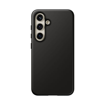 Black Phone Case - for Apple, Samsung, and Google Phones