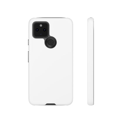 White Phone Case - for Apple, Samsung, and Google Phones