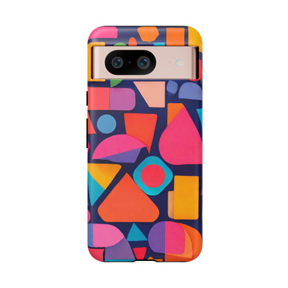 Abstract Geometric Shapes Phone Case - for Apple, Samsung, and Google Phones