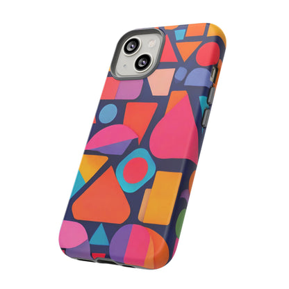 Abstract Geometric Shapes Phone Case - for Apple, Samsung, and Google Phones