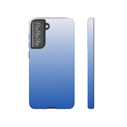 Ombre Blue and White Phone Case - for Apple, Samsung, and Google Phones