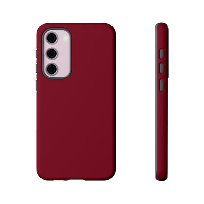 Burgundy Phone Case - for Apple, Samsung, and Google Phones