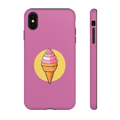 Ice Cream Cone Phone Case - for Apple, Samsung, and Google Phones