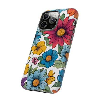 Floral Phone Case - for Apple, Samsung, and Google Phones