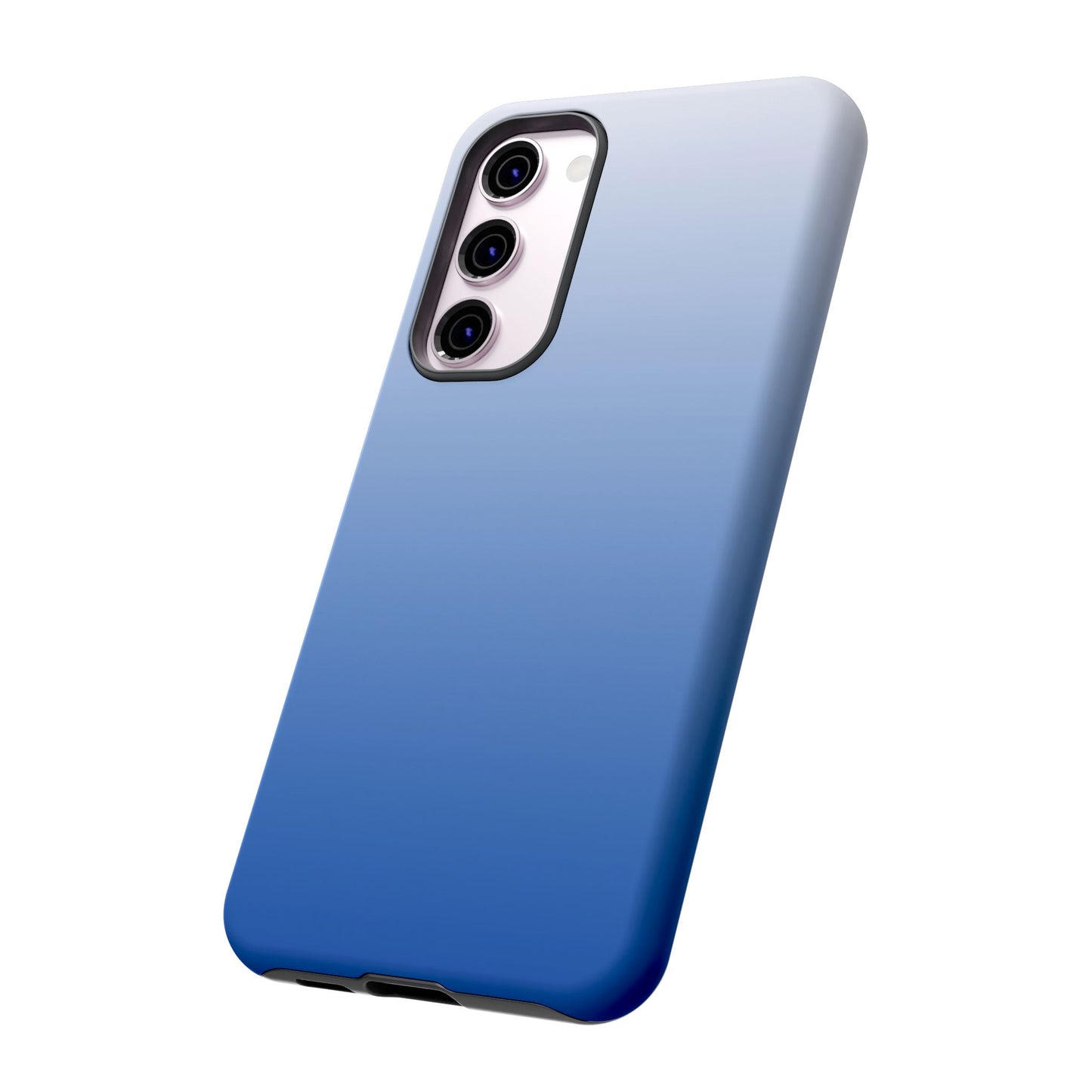 Ombre Blue and White Phone Case - for Apple, Samsung, and Google Phones