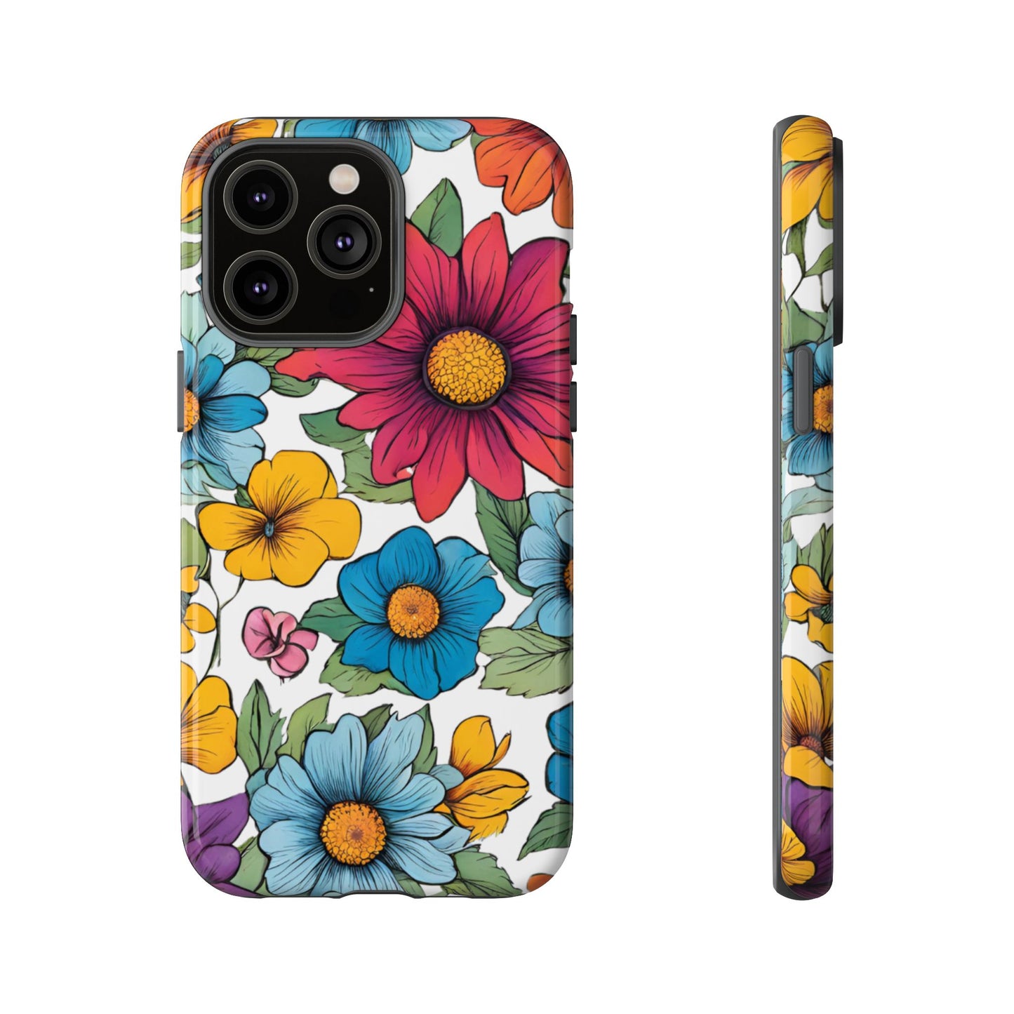 Floral Phone Case - for Apple, Samsung, and Google Phones