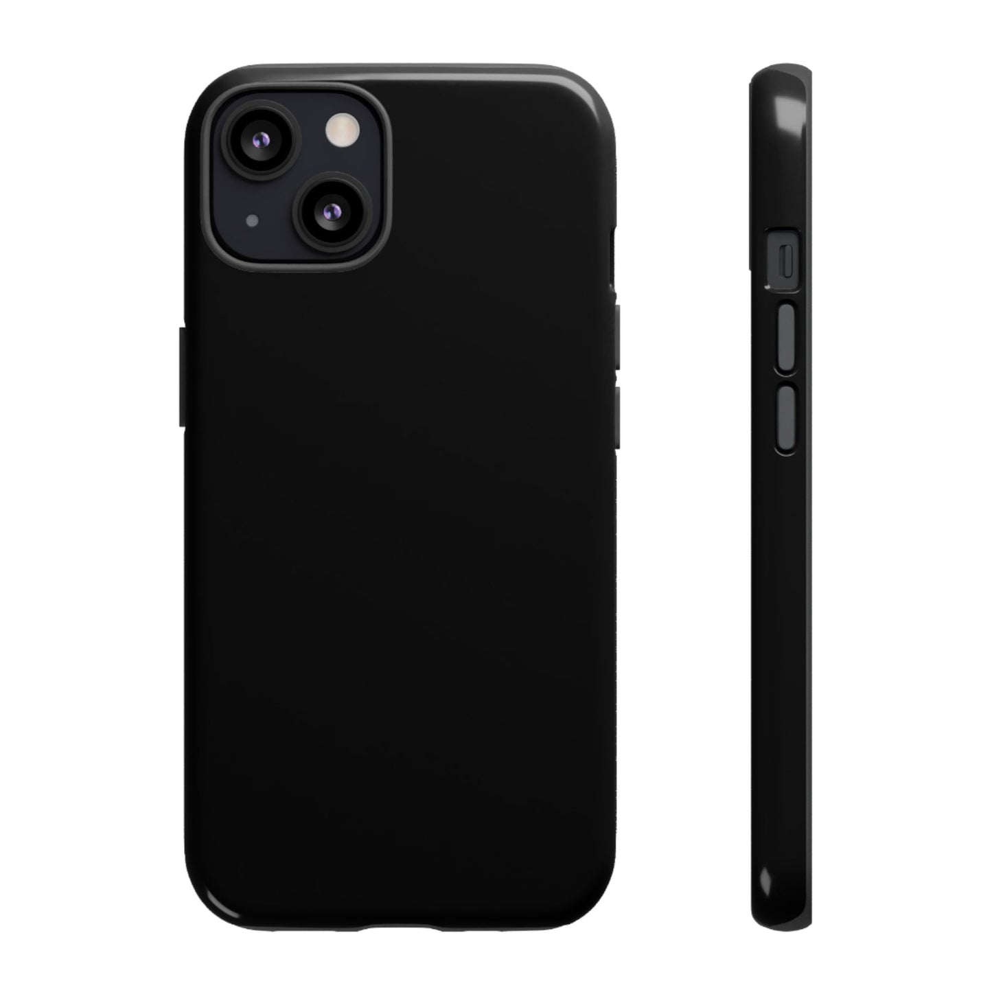 Black Phone Case - for Apple, Samsung, and Google Phones