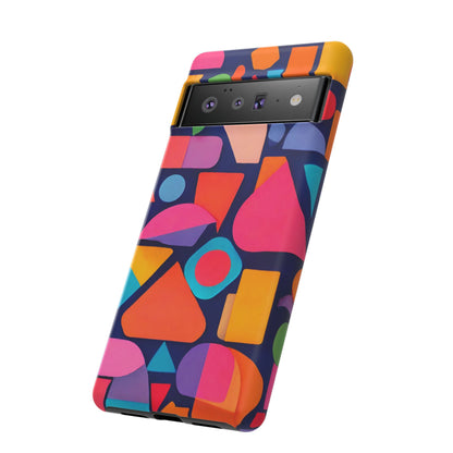 Abstract Geometric Shapes Phone Case - for Apple, Samsung, and Google Phones