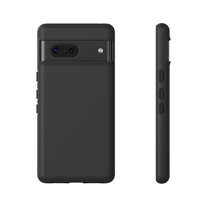 Black Phone Case - for Apple, Samsung, and Google Phones