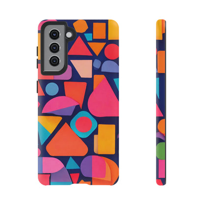 Abstract Geometric Shapes Phone Case - for Apple, Samsung, and Google Phones