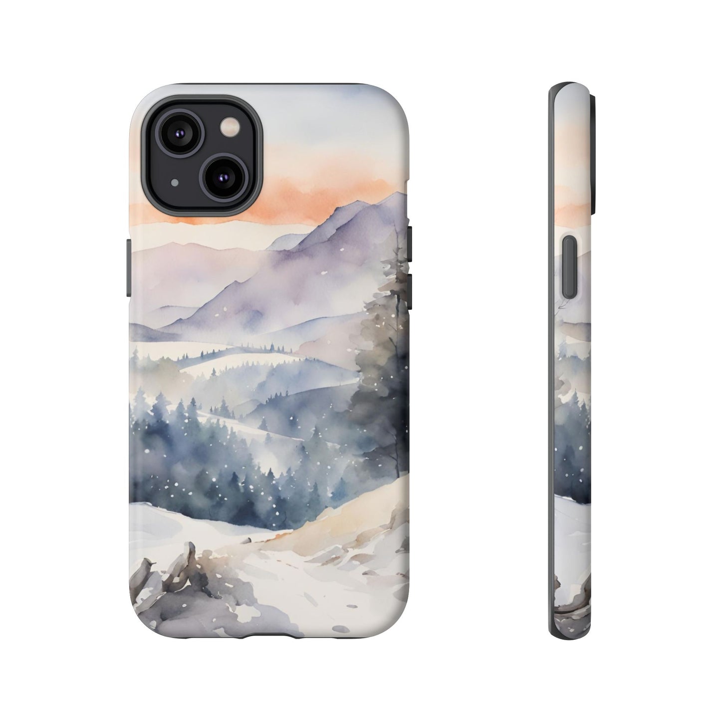 Winter Snowscape Phone Case - for Apple, Samsung, and Google Phones