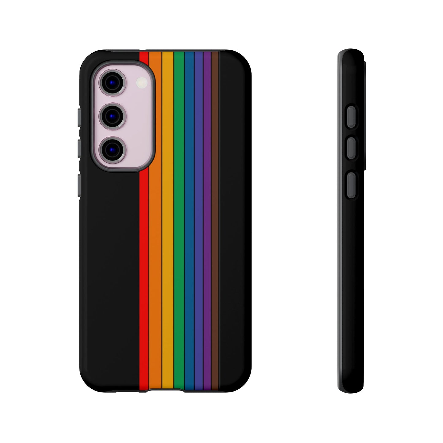 Rainbow Stripe Phone Case - for Apple, Samsung, and Google Phones