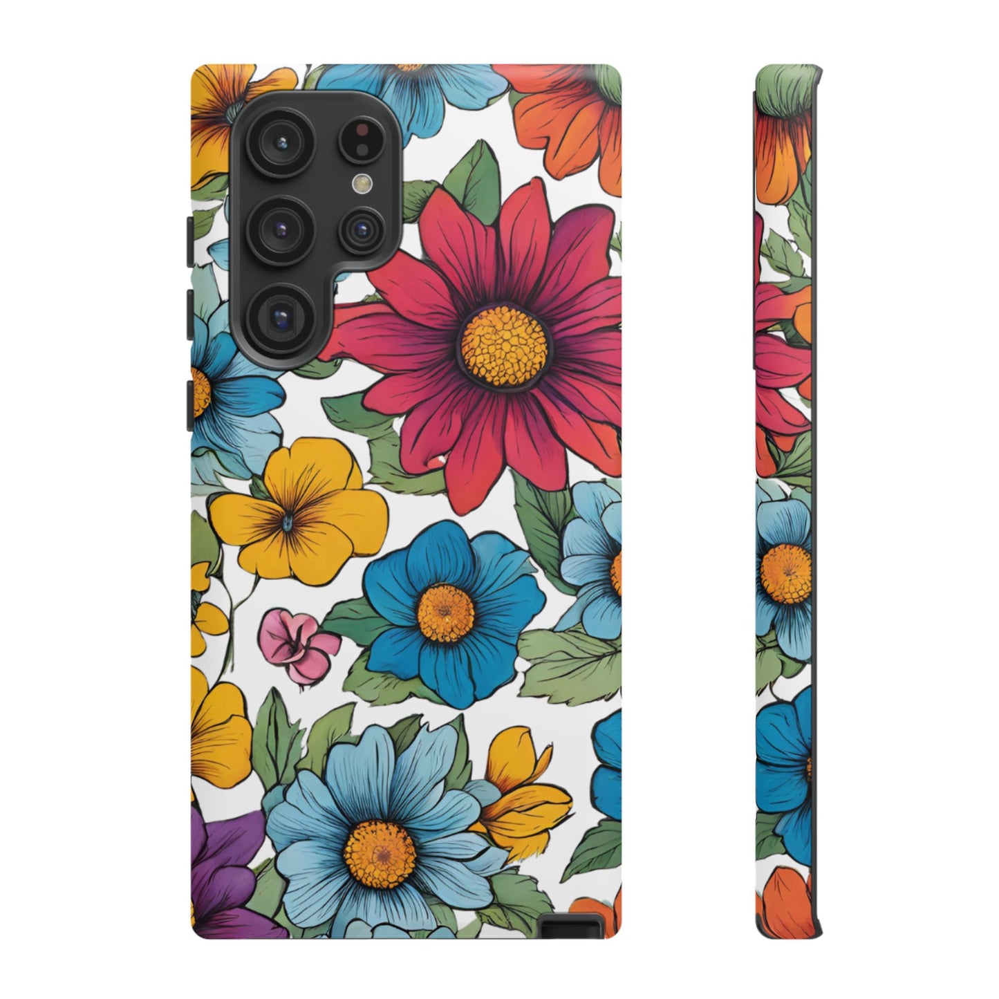 Floral Phone Case - for Apple, Samsung, and Google Phones