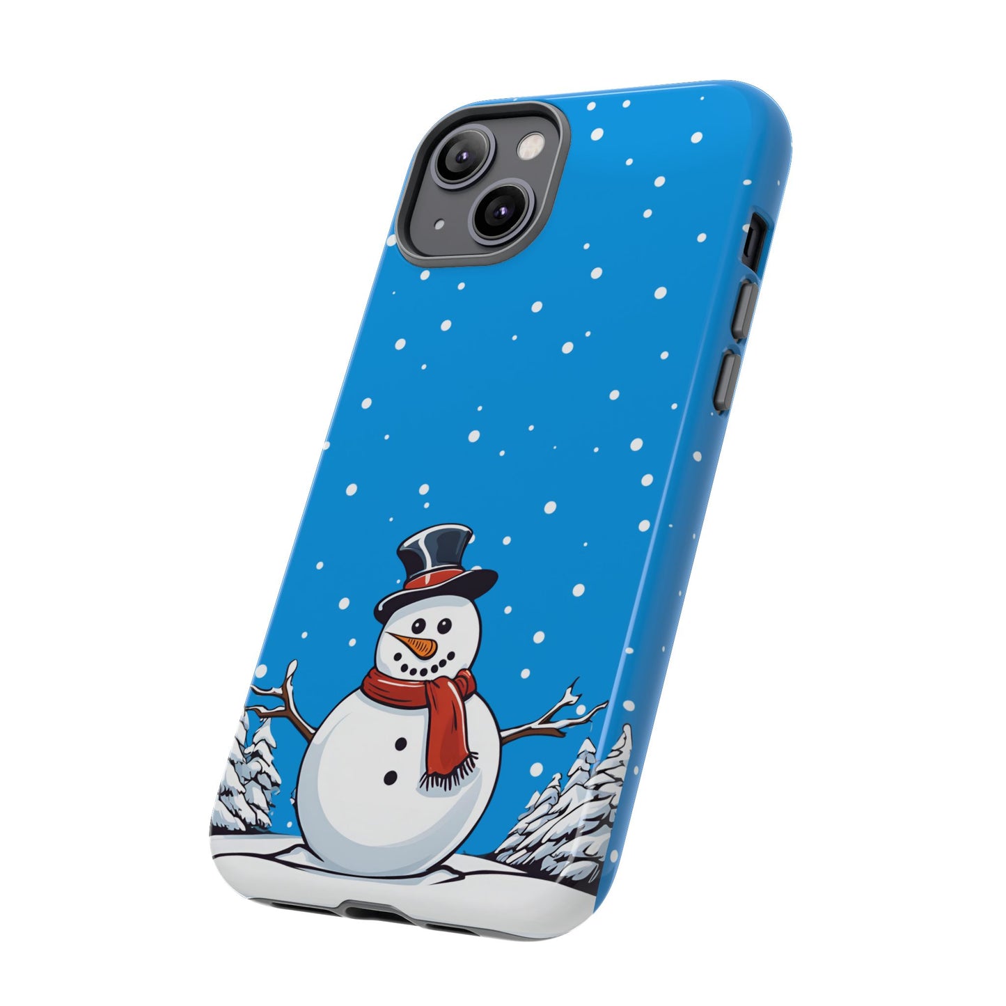 Snowman Phone Case - for Apple, Samsung, and Google Phones