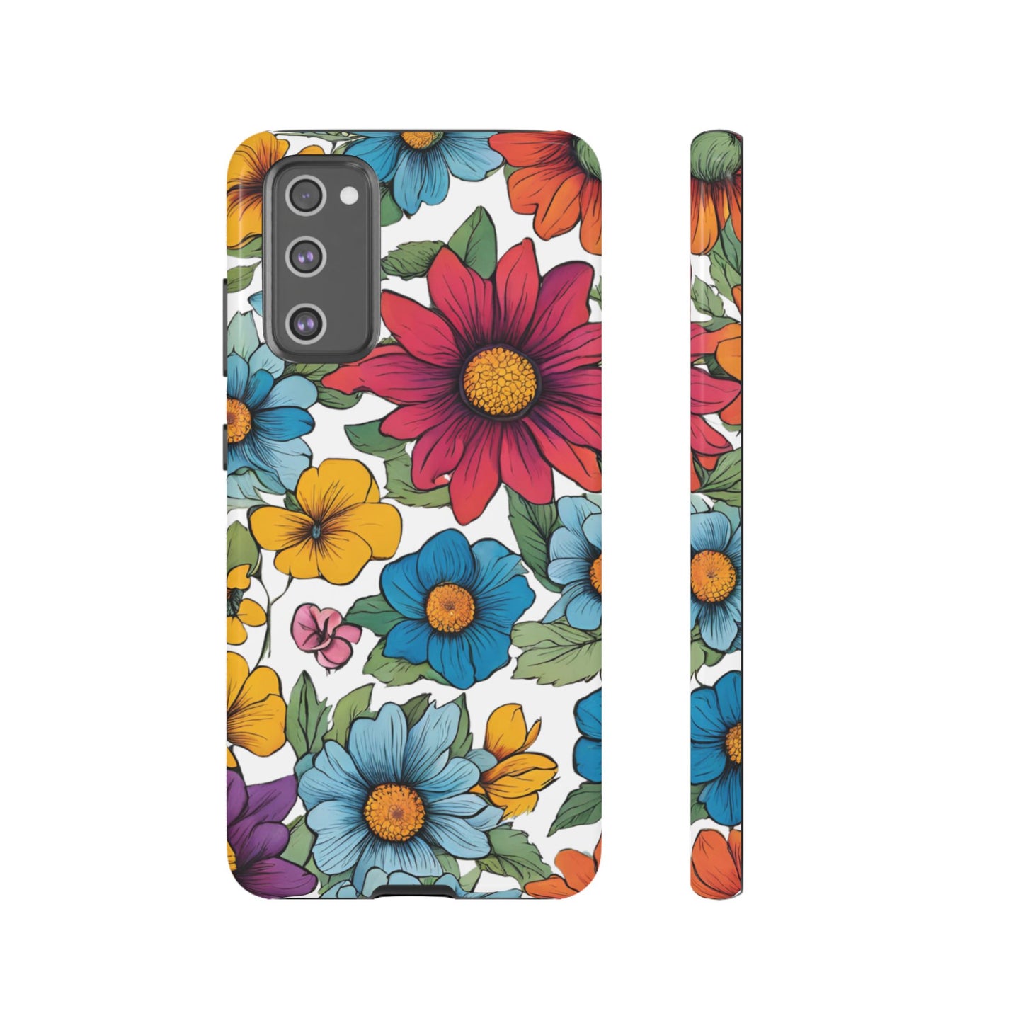 Floral Phone Case - for Apple, Samsung, and Google Phones