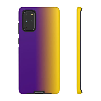 Ombre Purple and Gold Phone Case - for Apple, Samsung, and Google Phones