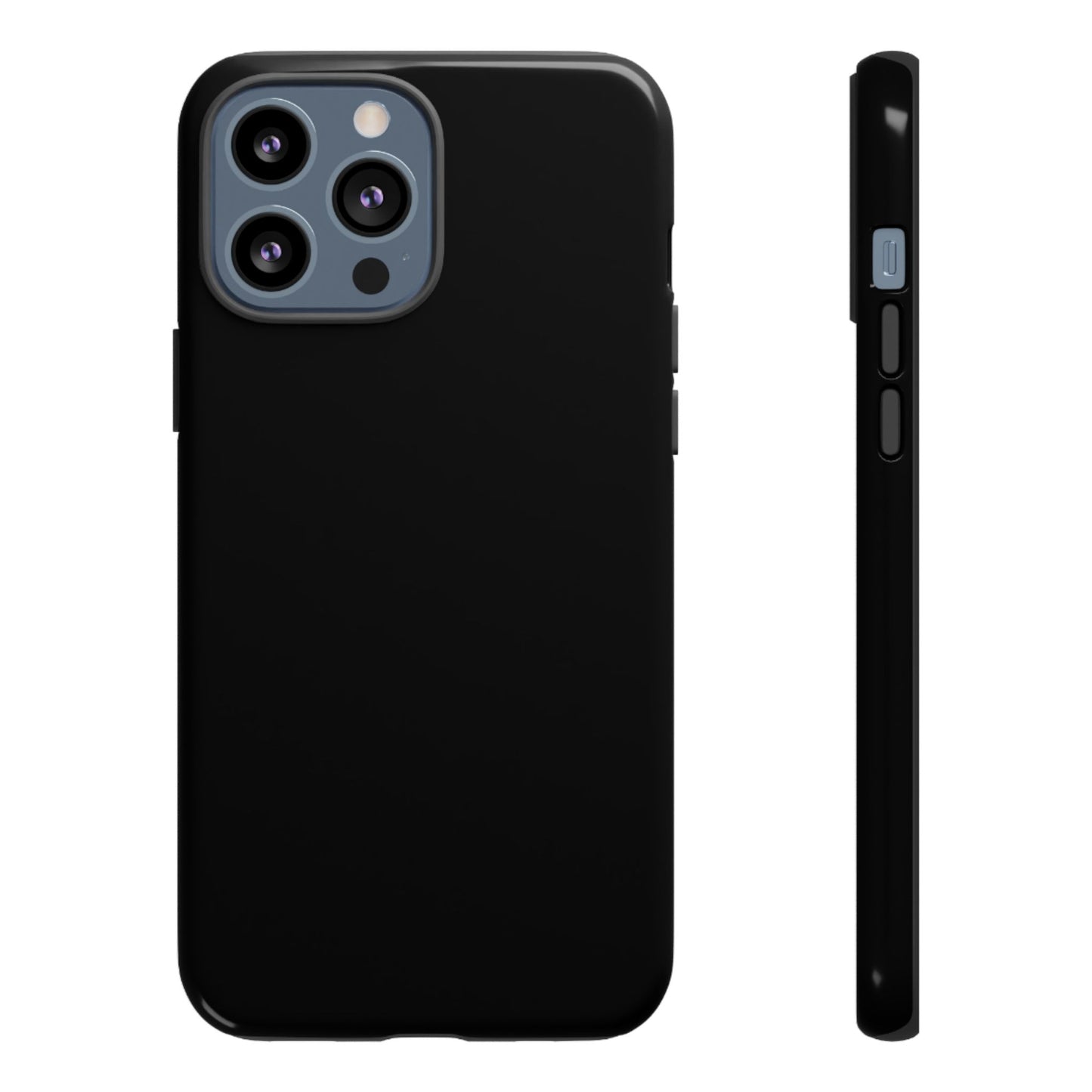 Black Phone Case - for Apple, Samsung, and Google Phones