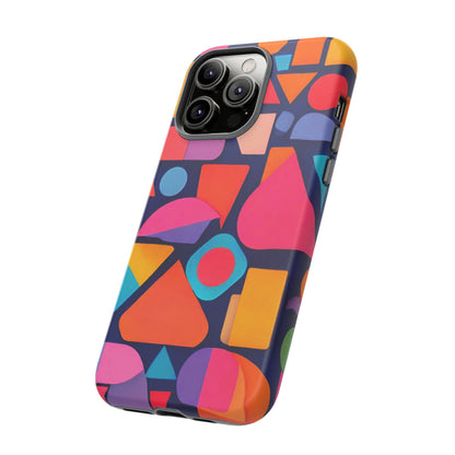 Abstract Geometric Shapes Phone Case - for Apple, Samsung, and Google Phones