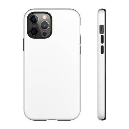 White Phone Case - for Apple, Samsung, and Google Phones