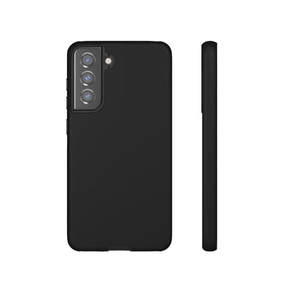 Black Phone Case - for Apple, Samsung, and Google Phones