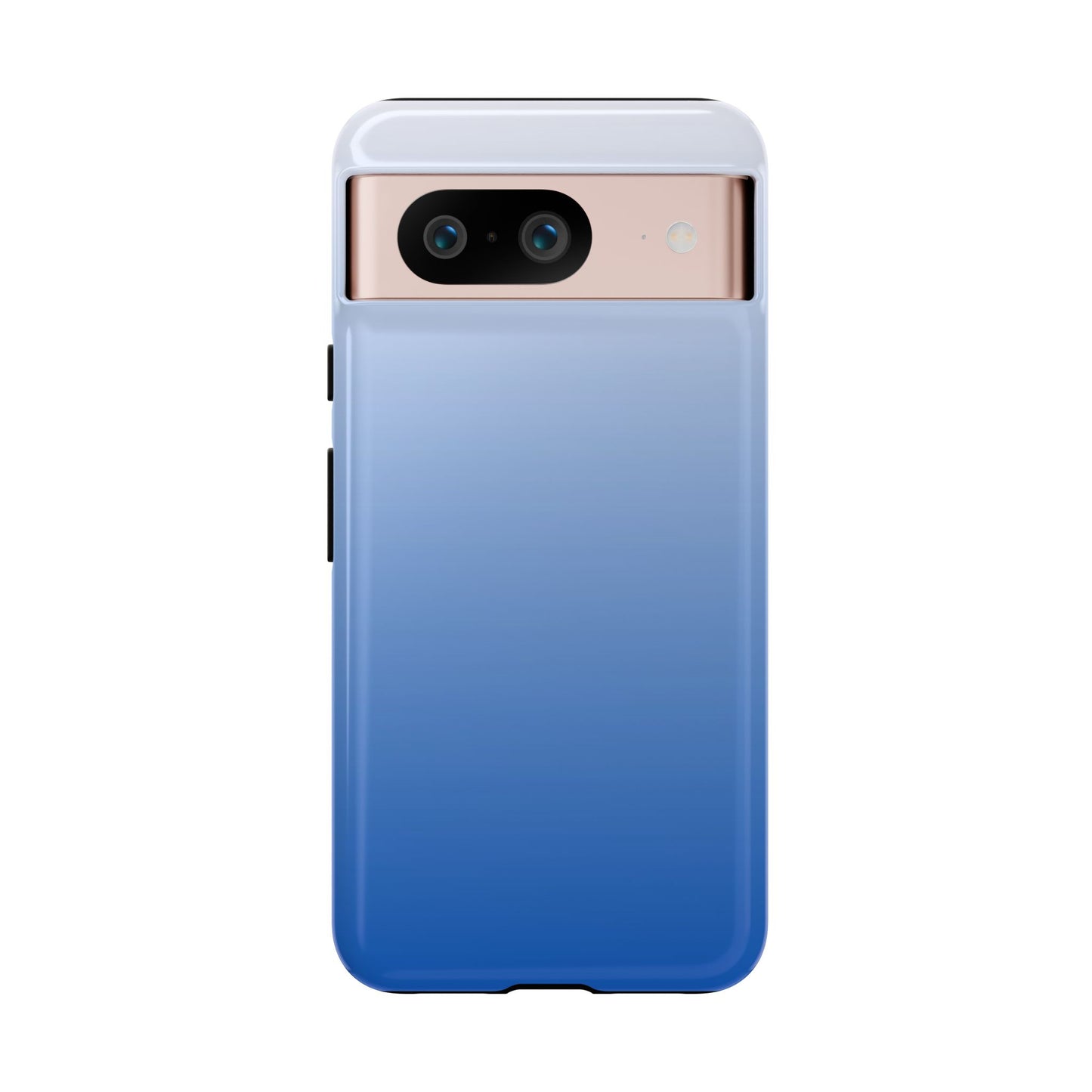 Ombre Blue and White Phone Case - for Apple, Samsung, and Google Phones