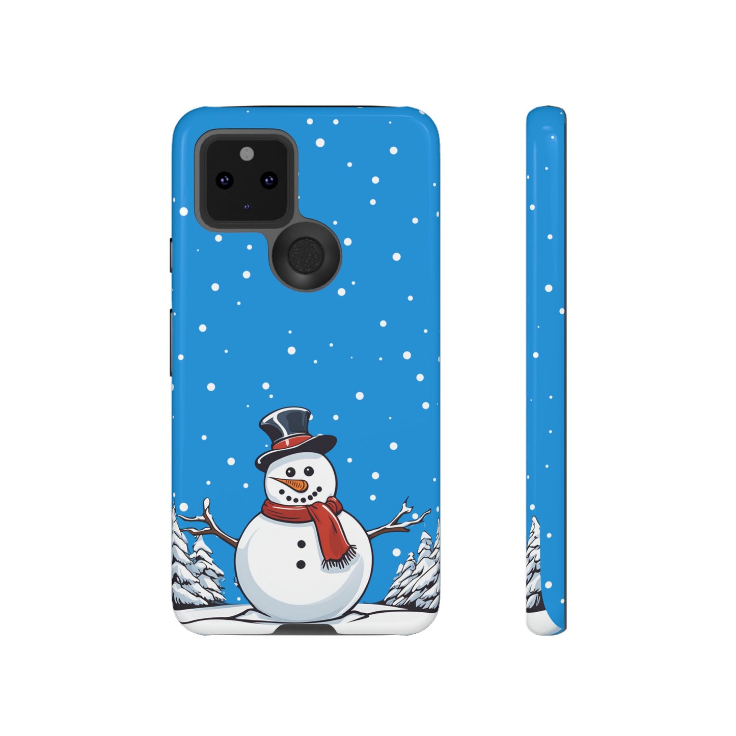 Snowman Phone Case - for Apple, Samsung, and Google Phones