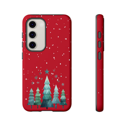 Christmas Pines Phone Case - for Apple, Samsung, and Google Phones