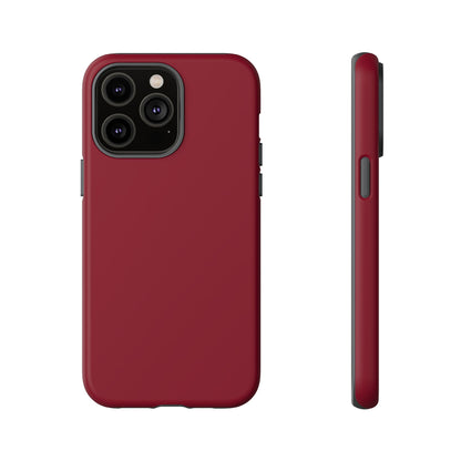 Burgundy Phone Case - for Apple, Samsung, and Google Phones