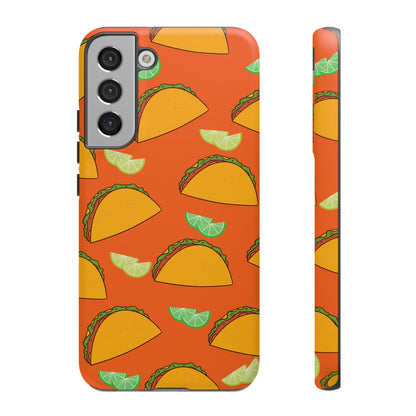 Tacos and Lime Phone Case - for Apple, Samsung, and Google Phones