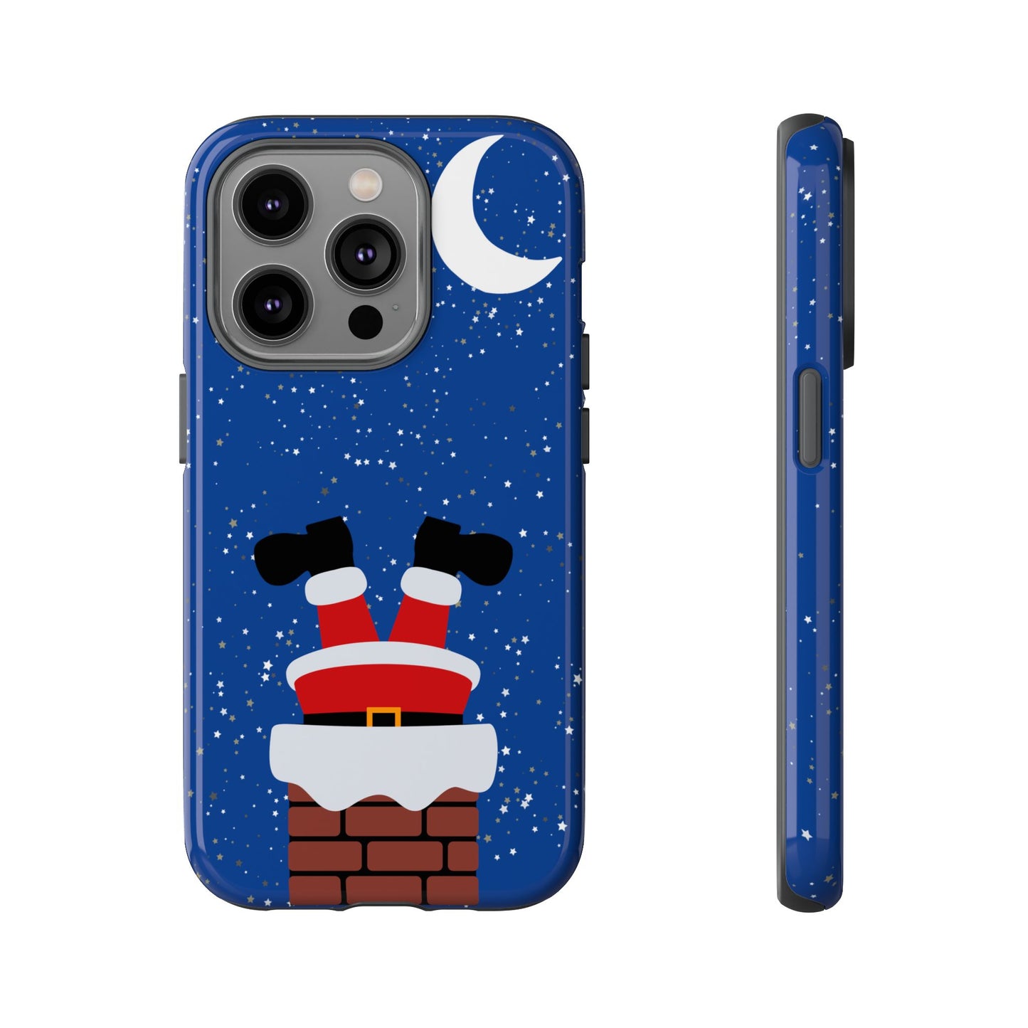 Stuck Santa Phone Case - for Apple, Samsung, and Google Phones