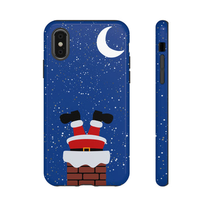 Stuck Santa Phone Case - for Apple, Samsung, and Google Phones