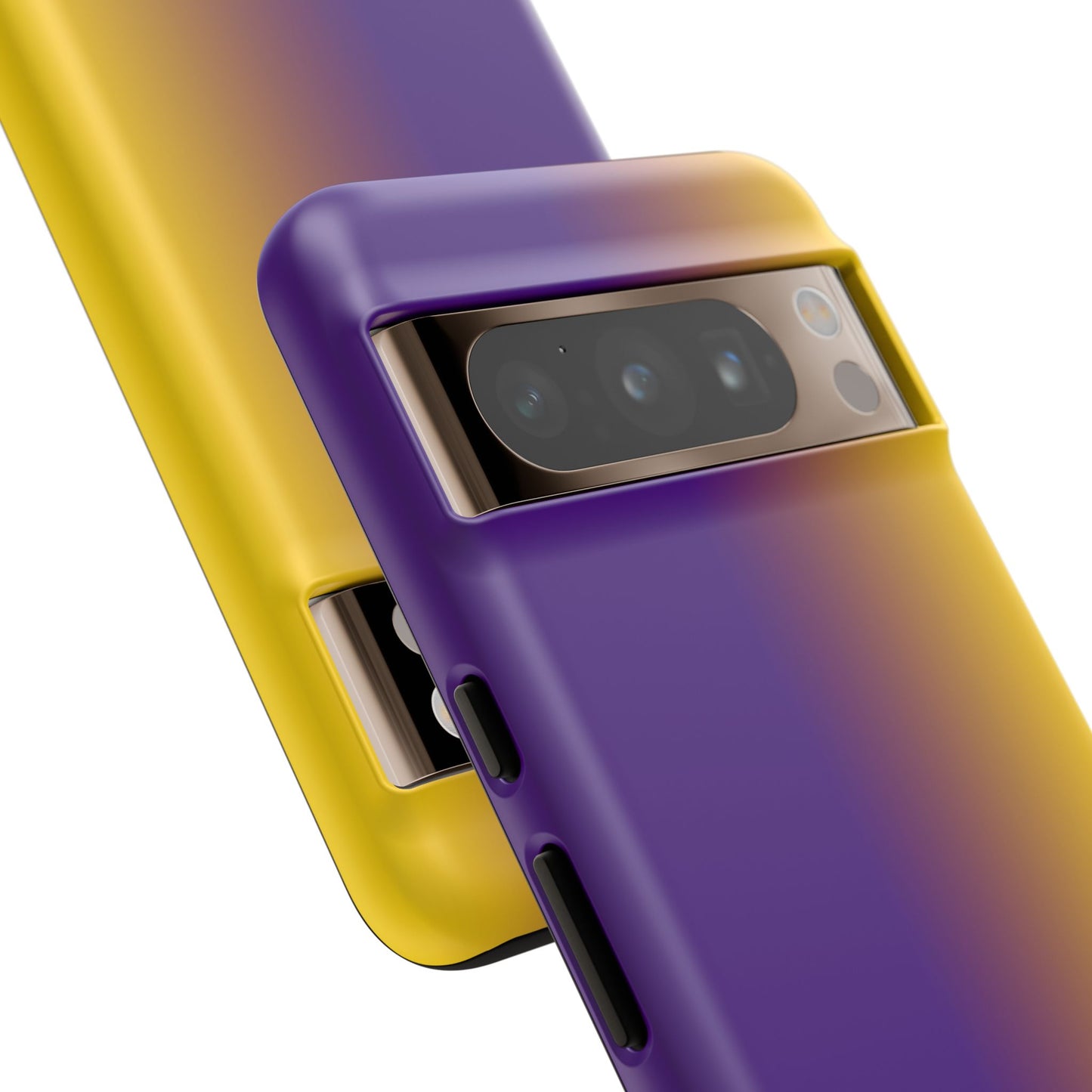 Ombre Purple and Gold Phone Case - for Apple, Samsung, and Google Phones