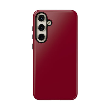 Burgundy Phone Case - for Apple, Samsung, and Google Phones