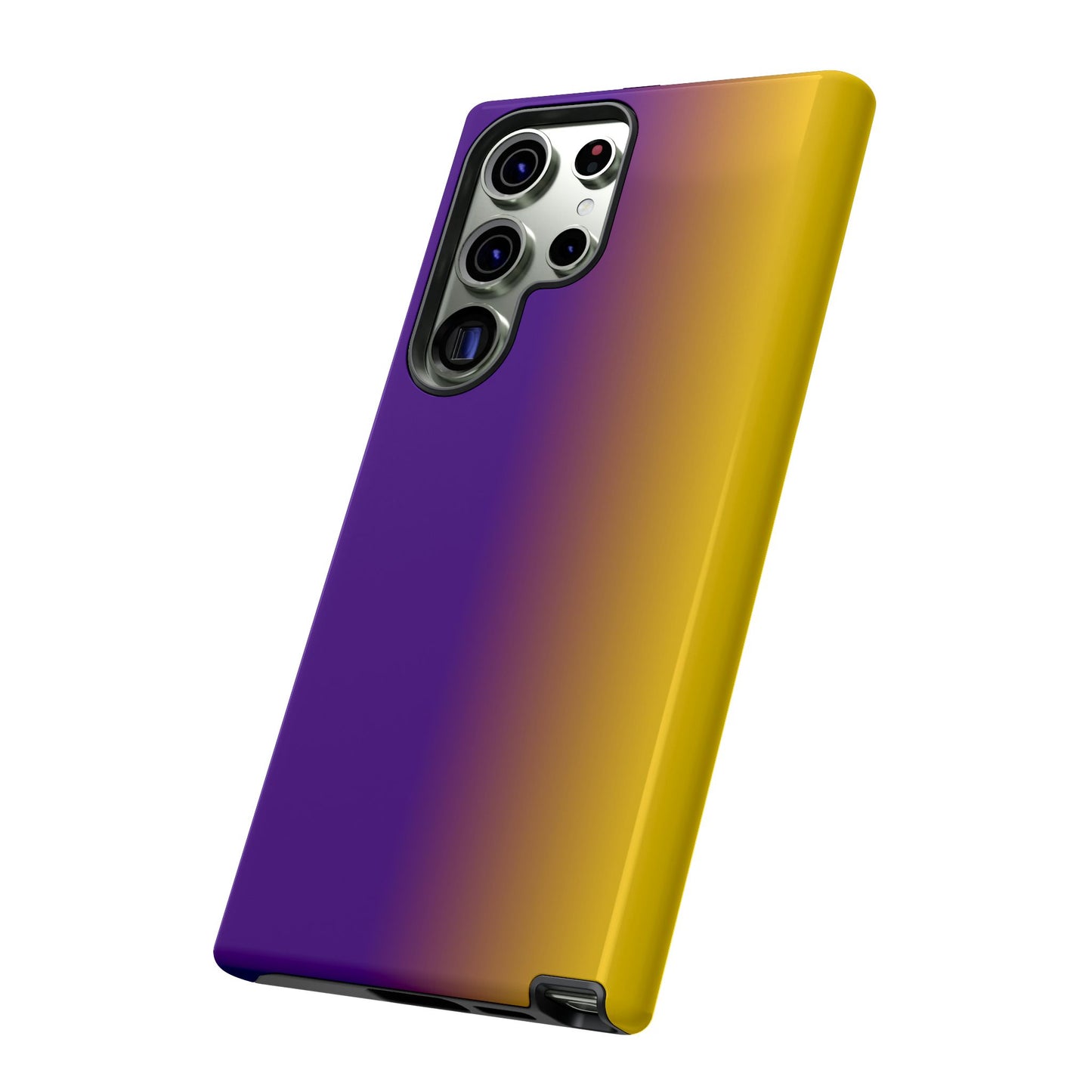 Ombre Purple and Gold Phone Case - for Apple, Samsung, and Google Phones