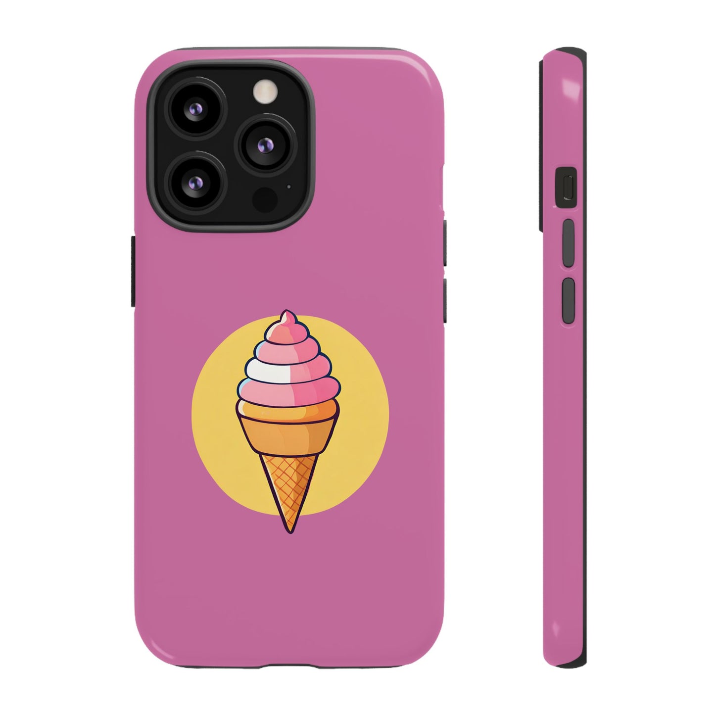 Ice Cream Cone Phone Case - for Apple, Samsung, and Google Phones