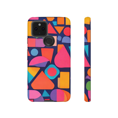 Abstract Geometric Shapes Phone Case - for Apple, Samsung, and Google Phones