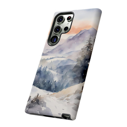 Winter Snowscape Phone Case - for Apple, Samsung, and Google Phones