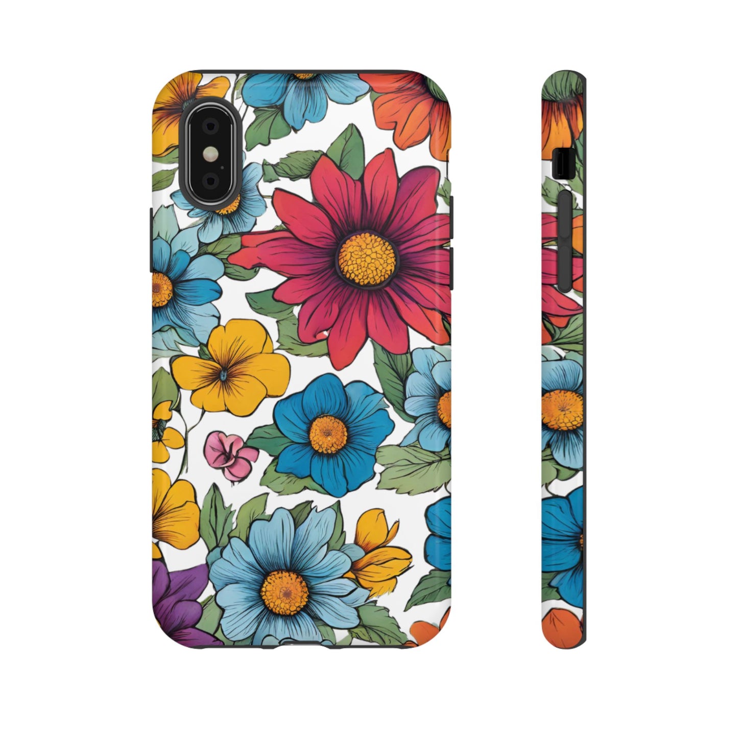 Floral Phone Case - for Apple, Samsung, and Google Phones