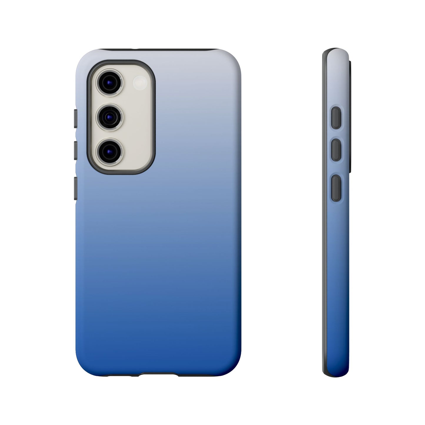 Ombre Blue and White Phone Case - for Apple, Samsung, and Google Phones