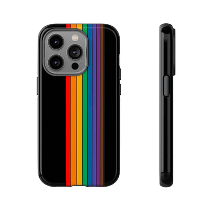 Rainbow Stripe Phone Case - for Apple, Samsung, and Google Phones