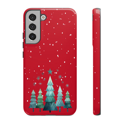 Christmas Pines Phone Case - for Apple, Samsung, and Google Phones